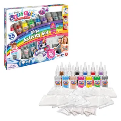 Εργαστήριο Ζουληχτές Φιγούρες - Aqua Gelz Giga Activity Set