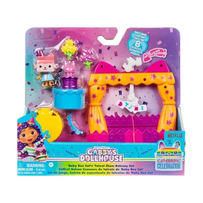 Spin Master Gabby's Dollhouse: Cat-Errific Celebration - 'Cakey's Fruit Smoothie Party Balconi Set (20146520)*