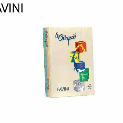 FAVINI ΧΑΡΤΙ Α4 80γρ. ΔΙΑΦΟΡΑ ΠΑΣΤΕΛ 500Φ.