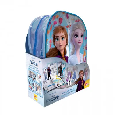 FROZEN BACKPACK COLORING AND DRAWING SCHOOL