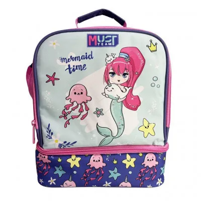 ΤΣΑΝΤΑΚΙ ΦΑΓΗΤΟΥ MUST TEAM 22Χ16Χ28 ΙΣΟΘΕΡΜΙΚΟ MERMAID TIME