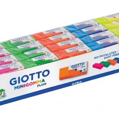 FLUO ΓΟΜΑ GIOTTO MINI GOMMA ΣΕ ΚΟΥΤΙ