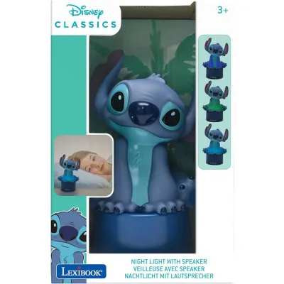 Stitch nightlight with speaker