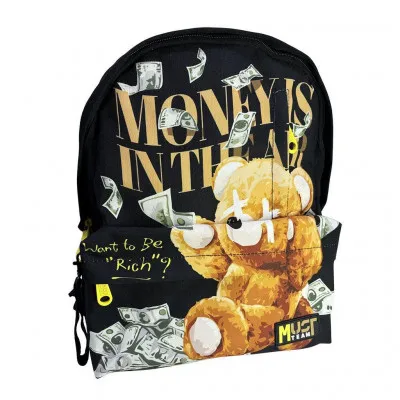 ΤΣΑΝΤΑ ΠΛΑΤΗΣ MUST TEAM INSPIRATION MONEY IS