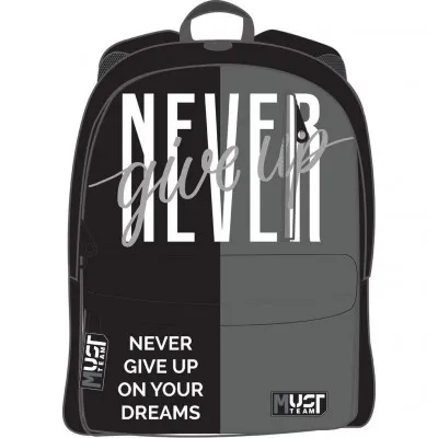 ΤΣΑΝΤΑ ΠΛΑΤΗΣ MUST TEAM INSPIRATION ΝNEVER GIVE
