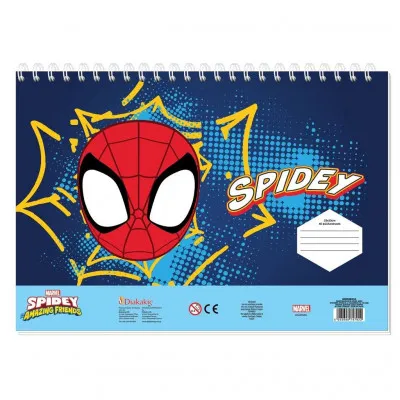 ΜΠΛΟΚ ΖΩΓΡΑΦ SPIDEY 23X33 40ΦΥΛ ΑΥΤΟΚ-ΣΤΕΝΣΙΛ- 2ΣΕΛ ΧΡ 2ΣΧ.