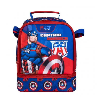 ΤΣΑΝΤΑΚΙ ΦΑΓΗΤΟΥ 22Χ16Χ28 ΙΣΟΘΕΡΜΙΚΟ CAPTAIN AMERICA