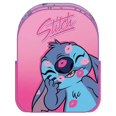 ΤΣΑΝΤΑ ΠΛΑΤΗΣ ΝΗΠΙΩΝ STITCH PINK KISS 35X30X12