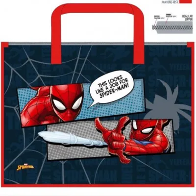 ΤΣΑΝΤΑ ΚΑΛΛΙΤΕΧΝΙΚΩΝ ΜΕ ΦΕΡΜΟΥΑΡ SPIDERMAN 42X29