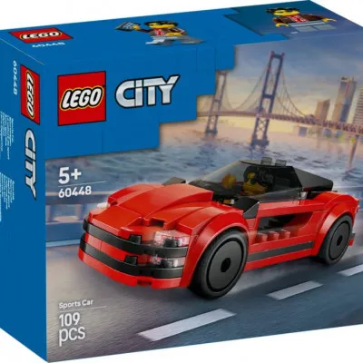 60448 RED SPORTS CAR