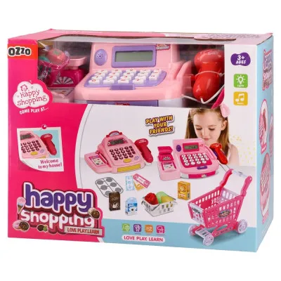 ΣΕΤ SHOPPING ΜΕ ΤΑΜΕΙΑΚΗ, ΚΑΡΟΤΣΙ, ΗΧΟ, ΦΩΣ ΚΑΙ ΧΡΗΜΑΤΑ 27x32cm