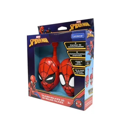 3D SPIDERMAN WALKIE TALKIES UP TO 500M