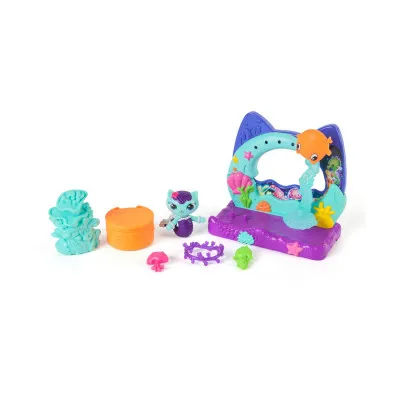 Spin Master Gabby's Dollhouse: The Movie - 'MerCat's' Aquarium Balcony (20152984)
