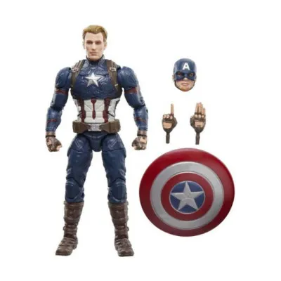 Hasbro Fans Marvel Avengers: Legends Series - Captain America 6'' Action Figure (G0607)