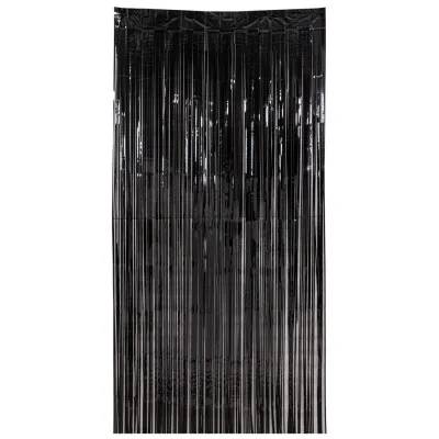 (11B)23695 ΒΡΟΧΗ ΜΕΤΑΛ.100Χ200CM ΜΑΥΡΗ