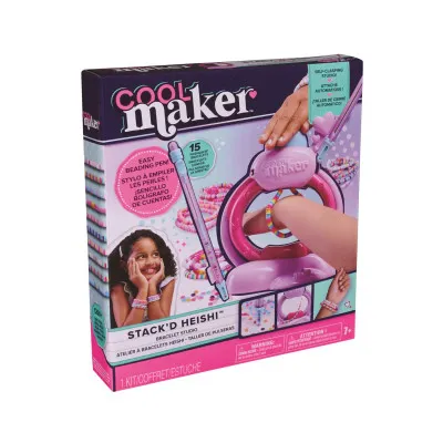"Spin Master Cool Maker: Cool Maker Στούντιο Βραχιολιών Stack’D Heishi (6072592)"
