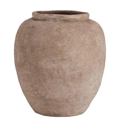 TR102 ΧΕΙΡΟΠΟΙΗΤΟ ΒΑΖΟ TERRACOTTA 28X31