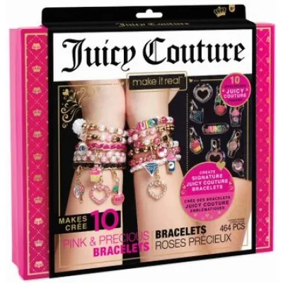JUICY COUTURE PINK AND PRECIOUS BRACELETS