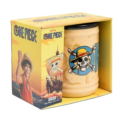 Paladone: One Piece - Jolly Roger Shaped Mug (PP14651OPNF)
