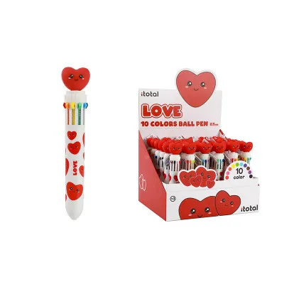 ΣΤΥΛΟ I TOTAL XL2370F HEART MULTI 10 COLORS