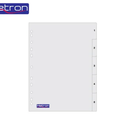 METRON ΔΙΑΧΩΡΙΣΤΙΚΑ ΑΡΙΘΜΟΙ 1-5 ΠΛΑΣΤ. Α4