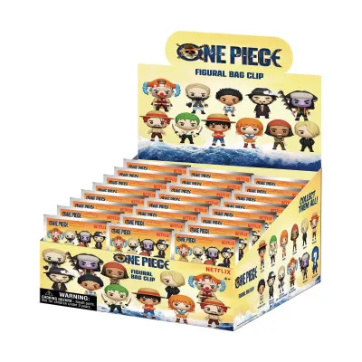 Monogram: One Piece (Series1) (Blind Bag/Random) 3D Foam Bag Clips Figures (32530)