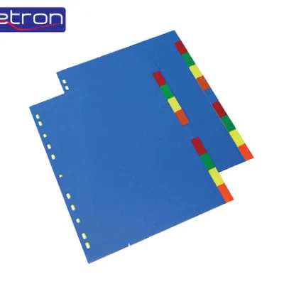 METRON ΔΙΑΧΩΡΙΣΤΙΚΑ 2x5 ΧΡΩΜΑΤΩΝ ΠΛΑΣΤ. Α4