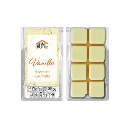 Αρωματικό wax melt βανίλια σετ=8 κύβοι