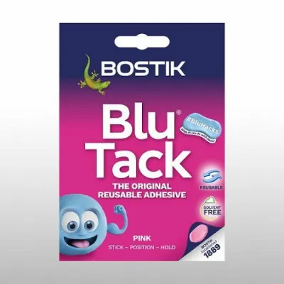 ΚΟΛΛΑ BOSTIK BLU TACK ORIGINAL ΡΟΖ  45ΓΡ