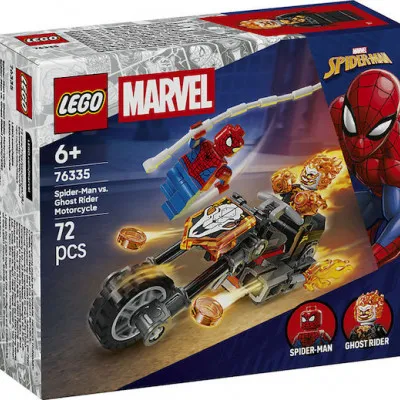 76335 SPIDER-MAN VS. GHOST RIDER MOTORCYCLE