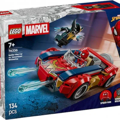 76336 SPIDER-MAN CAR VS. VENOMIZED WOLVERINE