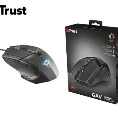 TRUST GAMING ΠΟΝΤΙΚΙ OPTICAL ΕΝΣΥΡΜ. 125HZ/4800 DPI GXT 101