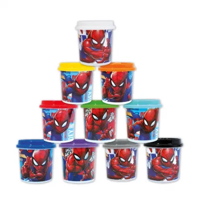 Μονό Βαζάκι Πλαστελίνης 4oz Spider-Man Evergreen Assortment