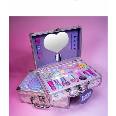 Happi Hobbi Θήκη Ομορφιάς Sparkle Love - 30 αξεσουάρ