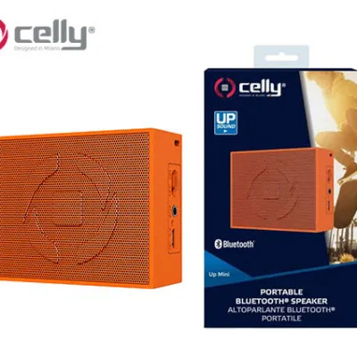 CELLY ΗΧΕΙΟ BLUETOOTH  MINI 2W/400mAh UPMINIOR ΠΟΡΤΟΚΑΛΙ