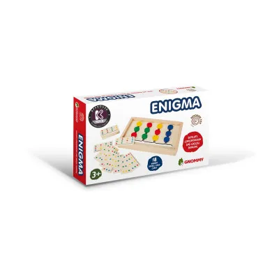 K-Toyz Επιτραπέζιο: Enigma Ξύλινο Εκπαιδευτικό Παιχνίδι (Greek& English Language) (ASK-02)
