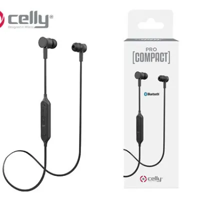 CELLY ΑΚΟΥΣΤΙΚΑ ΜΕ ΜΙΚΡΟΦ. BLUETOOTH  PROCOMPACT PCBHSTEREOBK ΜΑΥΡΑ