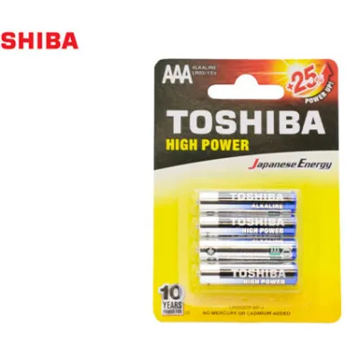 TOSHIBA ΜΠΑΤΑΡΙΕΣ LR 03 (AAA) ALKALΙΝΕ   .
