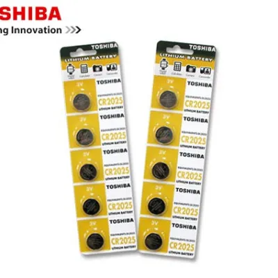 TOSHIBA ΜΠΑΤΑΡΙΕΣ COINS ΛΙΘΙΟΥ CR-2032  