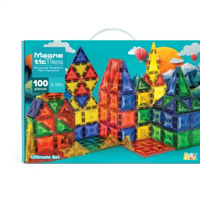 HappiHobbi Μαγνητικά Τουβλάκια Ultimate σετ 100pcs (Mini Magnets)