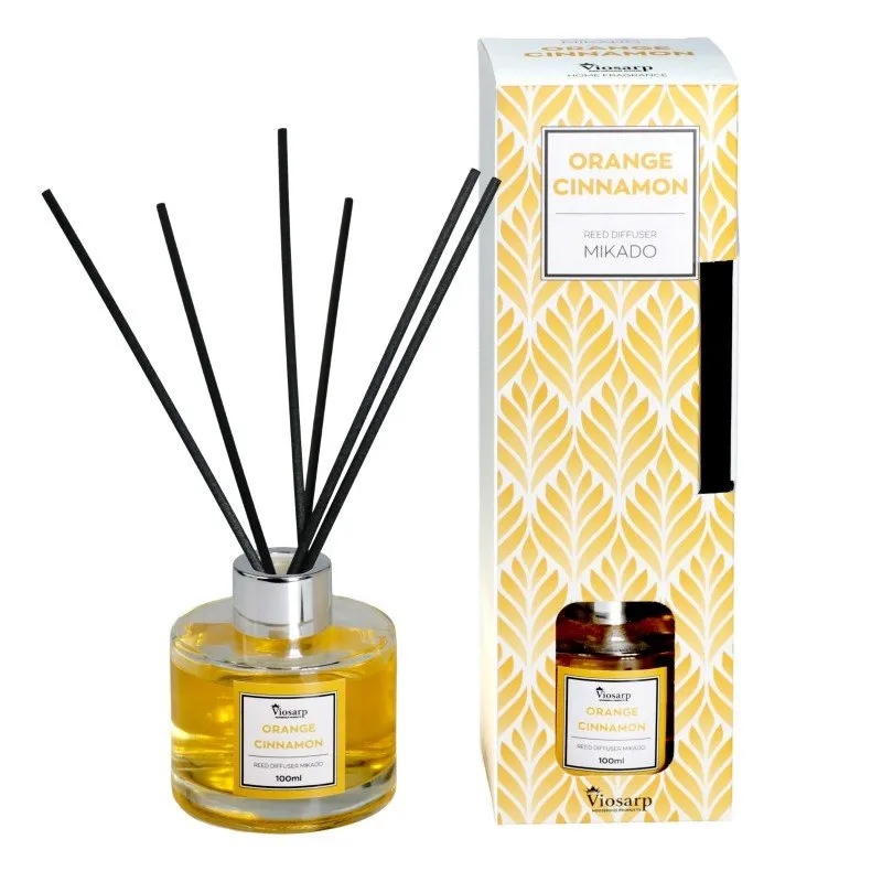 ΑΡΩΜΑΤΙΚΟ ΧΩΡΟΥ ΜΕ STICKS ORANGE CΙNNAMON 100ml