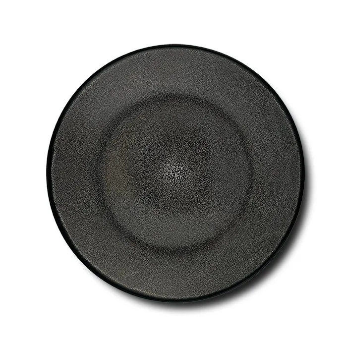 Πιάτο φρούτου stoneware "Skylar" γκρι 20cm