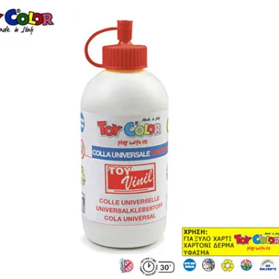 TOY COLOR ΚΟΛΛΑ ΓΕΝ.ΧΡΗΣΕΩΣ 100ml ΔΙΑΦΑΝΗ  