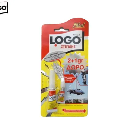 LOGO ΚΟΛΛΑ ΣΤΙΓΜΗΣ BLISTER  65ΑΑ15