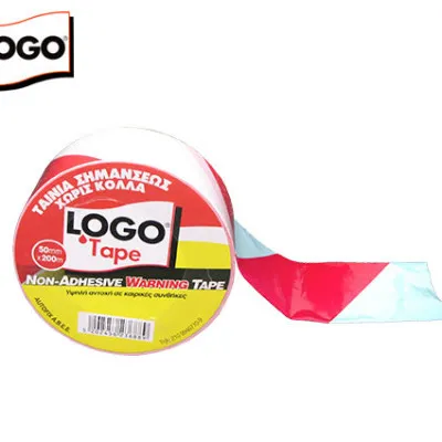 LOGO ΤΑΙΝΙΑ ΣΗΜΑΝΣΗΣ 50x200m 65ΔΚ138 ΚΟΚΚ./ΛΕΥΚΗ 1Τ
