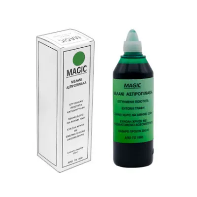 MAGIC ΜΕΛΑΝΙ ΜΑΡΚ.ΠΙΝΑΚΟΣ 200ml ΠΡΑΣΙΝΟ ΠΛΑΣΤ.ΜΠΟΥΚΑΛΙ