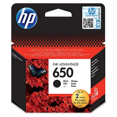 HP INK #650 BLK 360Φ. #CZ101AE
