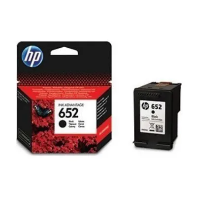 HP INK #652 BLK 360Φ. #F6V25A
