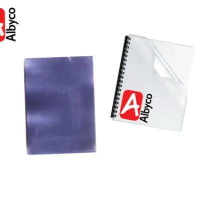 ALBYCO ΔΙΑΦ. ΒΙΒΛ.Α4 PVC 180mic ΔΙΑΦΑΝΟ 100Τ.