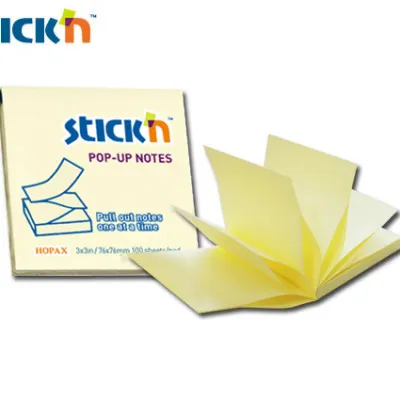 STICK'N ΧΑΡΤΙΑ ΣΗΜ.ΑΥΤΟΚ.76x76χιλ. 100Φ. Z ΚΙΤΡ.  